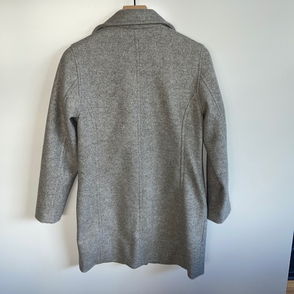 Old Navy‎ Asymmetrical Dress Coat Wool Blend Size Small - Picture 7 of 9